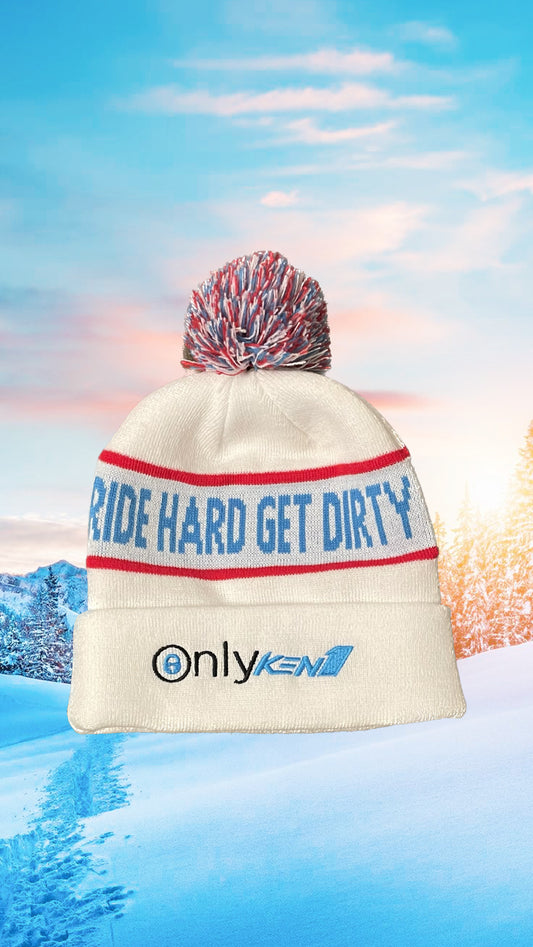 KEN1 Ski Beanie - Only KEN1 ride hard get dirty