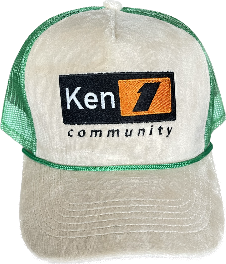 KEN1 Community Velvet Cap Green