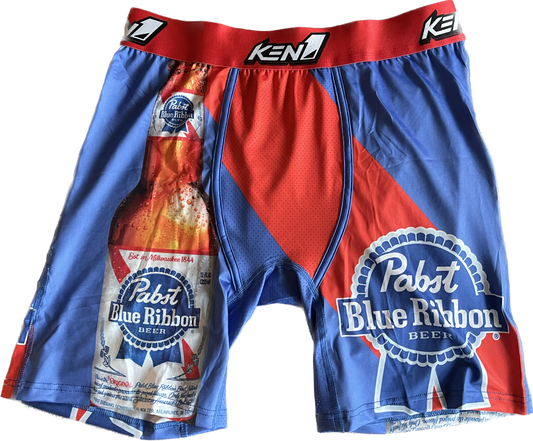 KEN1 Riding Boxers - Pabst Blue Beer